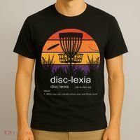 Disc Golf disclexia disc golf meme funny disc golf T-Shirt thumb 3