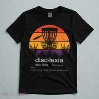 Disc Golf disclexia disc golf meme funny disc golf T-Shirt thumb 5