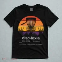 Disc Golf disclexia disc golf meme funny disc golf T-Shirt thumb 5