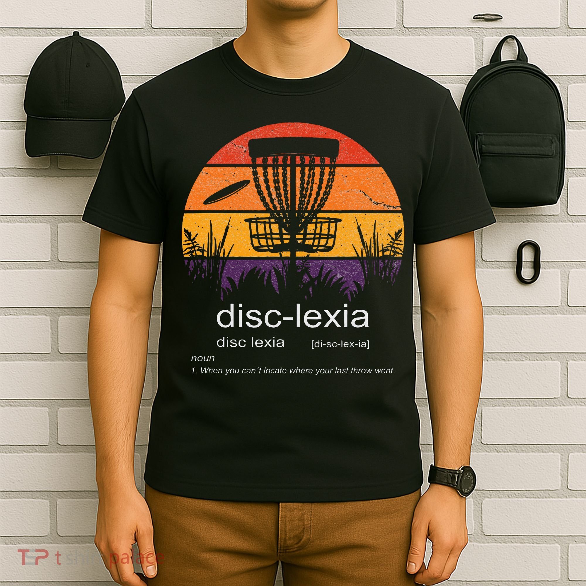 Disc Golf disclexia disc golf meme funny disc golf T-Shirt