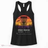 Disc Golf disclexia disc golf meme funny disc golf Women's Tank Top thumb 0
