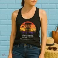 Disc Golf disclexia disc golf meme funny disc golf Women's Tank Top thumb 2