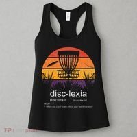 Disc Golf disclexia disc golf meme funny disc golf Women's Tank Top thumb 3