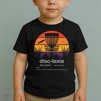 Disc Golf disclexia disc golf meme funny disc golf Toddler T-Shirt thumb 2