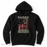 Daddd Gun Dads Against Daughters Dating Democrats On Back Hoodie thumb 0
