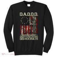 Daddd Gun Dads Against Daughters Dating Democrats On Back Sweatshirt thumb 0