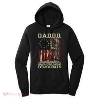 Daddd Gun Dads Against Daughters Dating Democrats On Back Women's Hoodie thumb 0