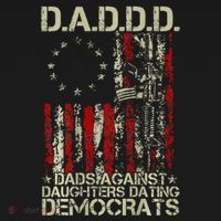Daddd Gun Dads Against Daughters Dating Democrats On Back Mousepad thumb 1