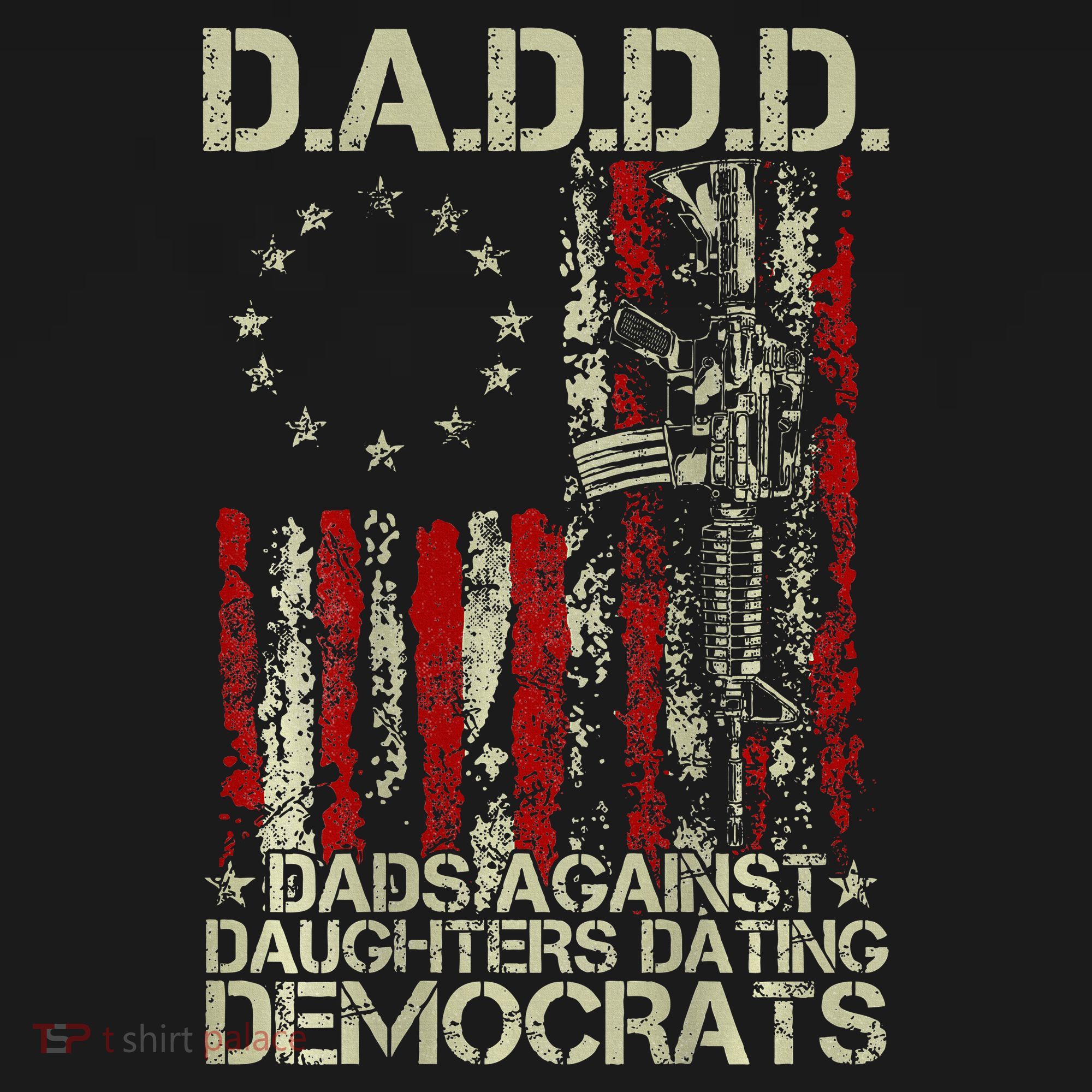 Daddd Gun Dads Against Daughters Dating Democrats On Back Baby Bodysuit