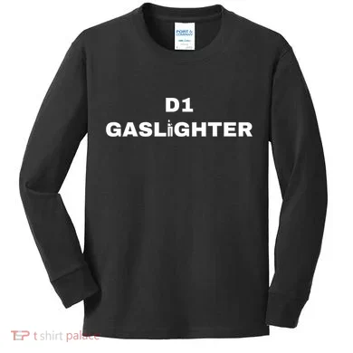 D1 Gaslighter Kids Long Sleeve Shirt