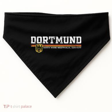 Dortmund Germany Deutschland USA-Made Doggie Bandana