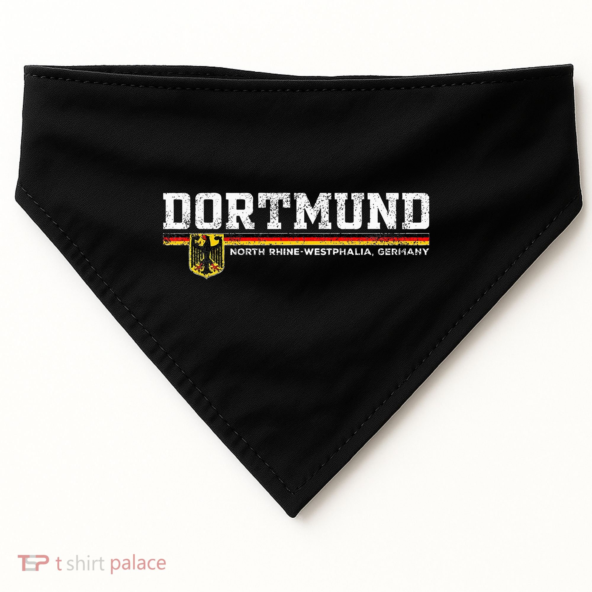 Dortmund Germany Deutschland USA-Made Doggie Bandana