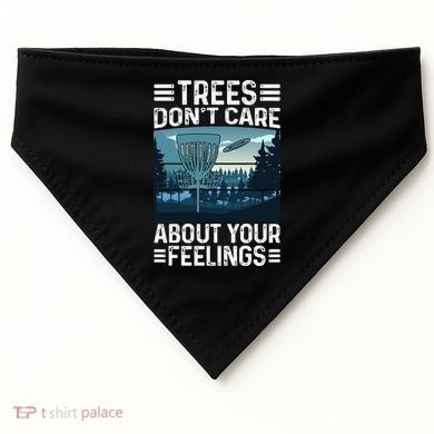 Disc Golf Design Art For  Disc Golf Player USA-Made Doggie Bandana