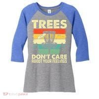 Disc Golf Women's Tri-Blend 3/4-Sleeve Raglan Shirt thumb 0