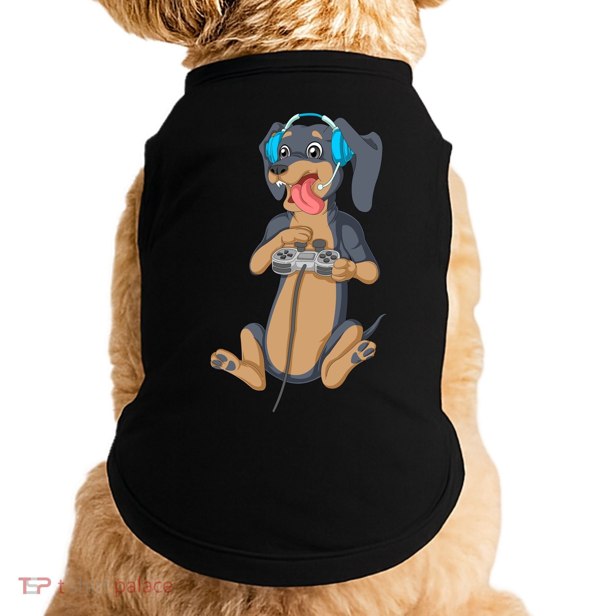Dachshund Gamer Doggie Tank