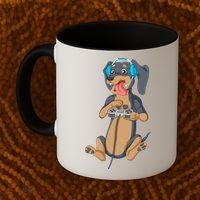 Dachshund Gamer Coffee Mug thumb 2