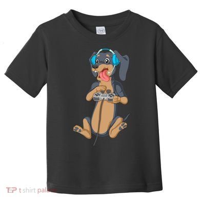 Dachshund Gamer Toddler T-Shirt