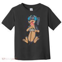 Dachshund Gamer Toddler T-Shirt thumb 0