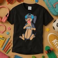 Dachshund Gamer Kids T-Shirt thumb 3