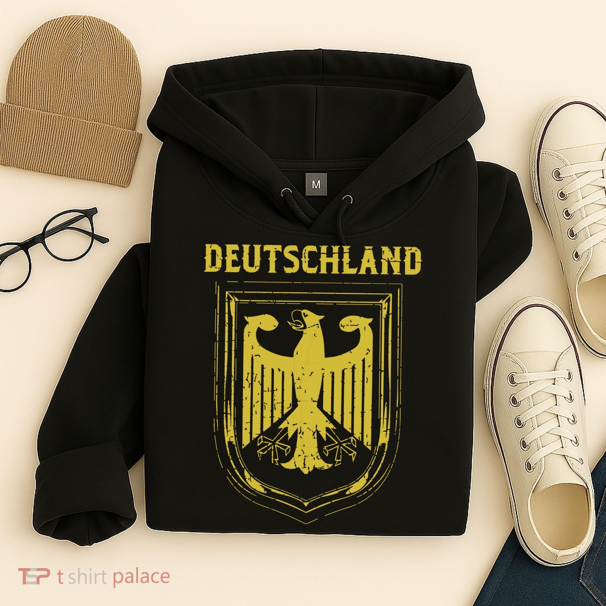 Deutschland Germany Eagle Nationalism Symbol Hoodie