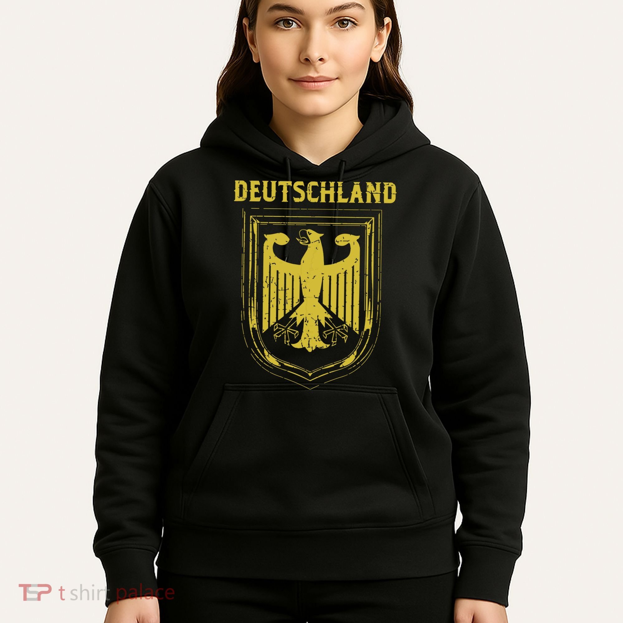 Deutschland Germany Eagle Nationalism Symbol Hoodie