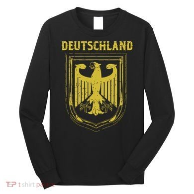 Deutschland Germany Eagle Nationalism Symbol Long Sleeve Shirt
