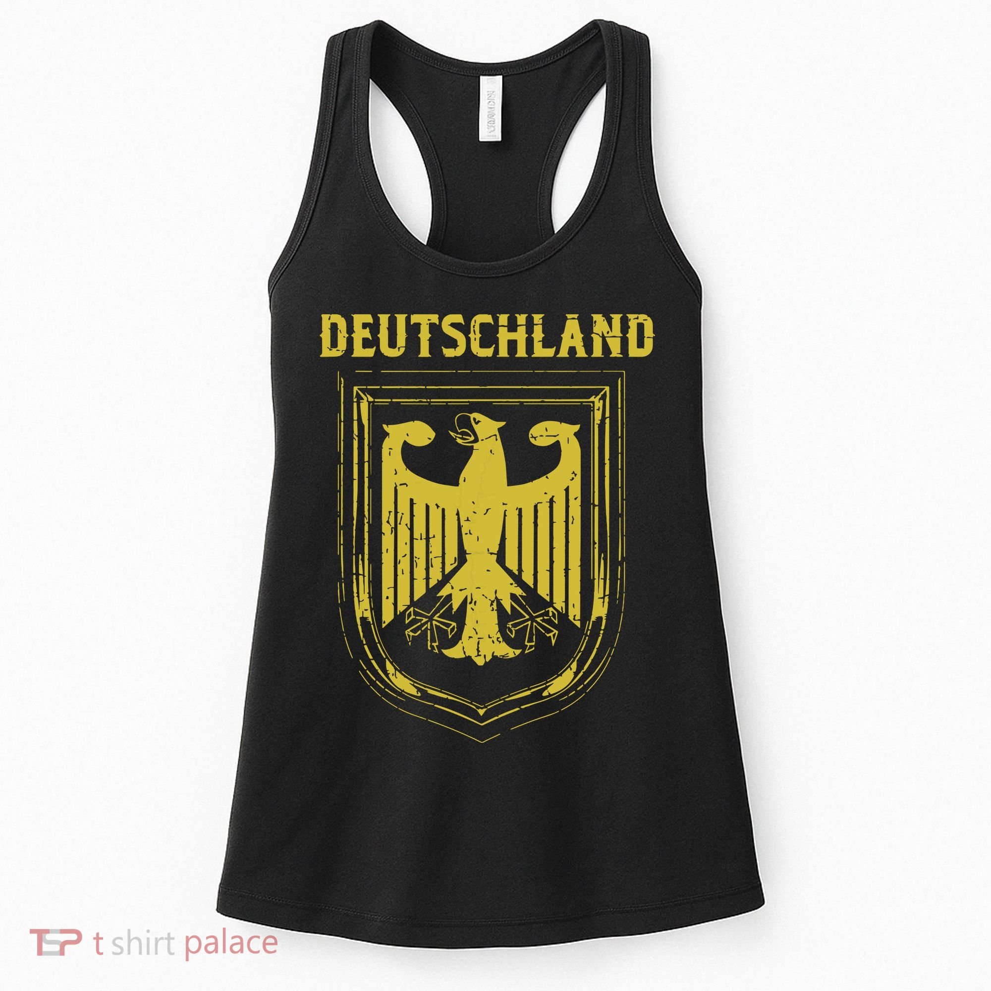 Deutschland Germany Eagle Nationalism Symbol Women's Tank Top