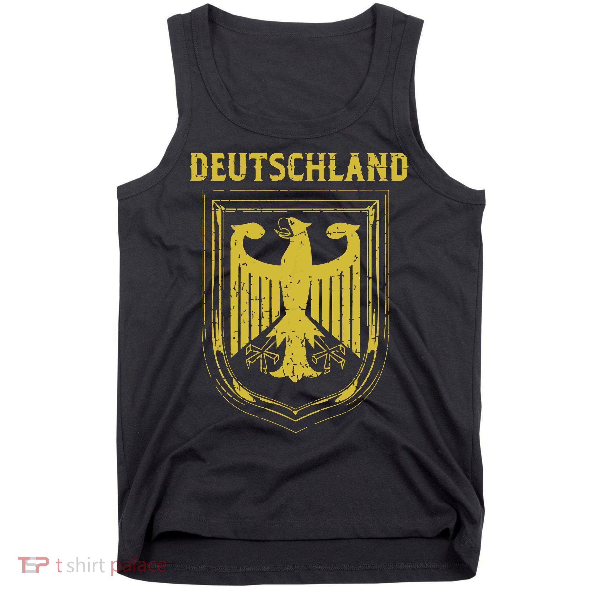 Deutschland Germany Eagle Nationalism Symbol Tank Top