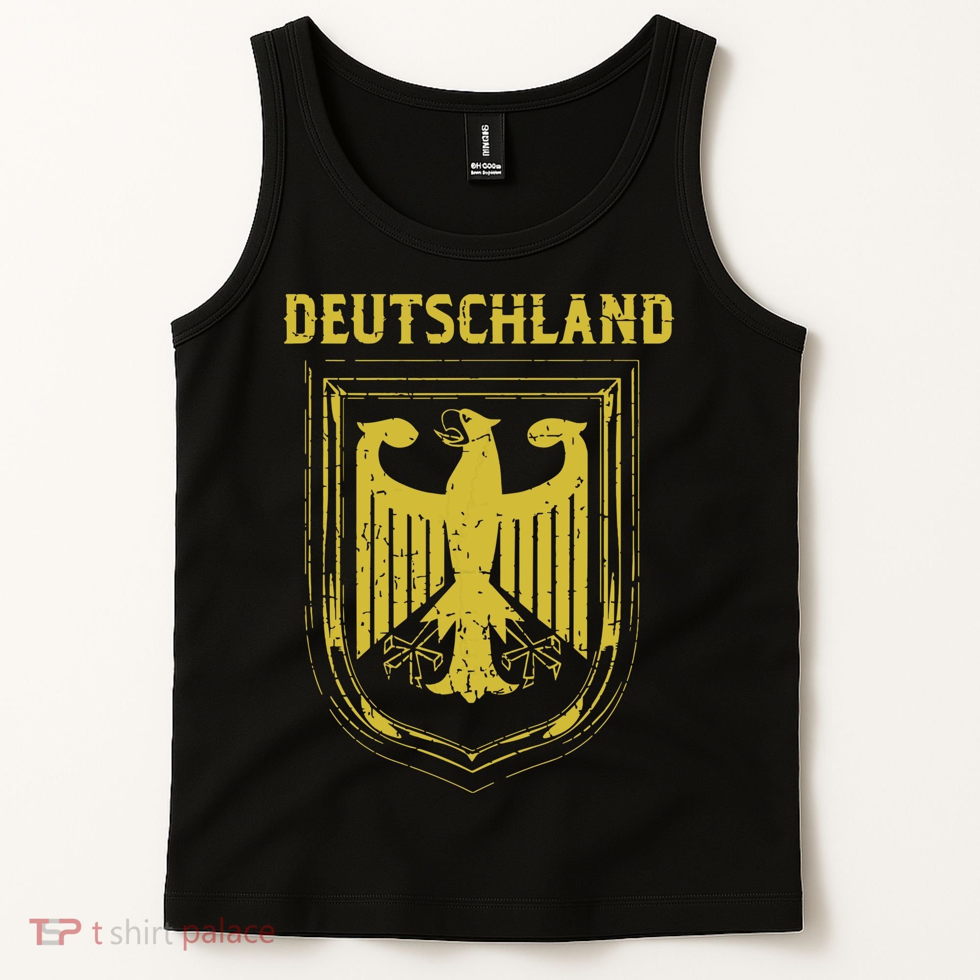 Deutschland Germany Eagle Nationalism Symbol Tank Top