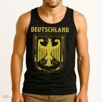 Deutschland Germany Eagle Nationalism Symbol Tank Top thumb 3