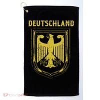 Deutschland Germany Eagle Nationalism Symbol Golf Towel thumb 0