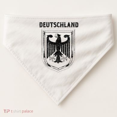 Deutschland Germany Eagle Nationalism Symbol USA-Made Doggie Bandana