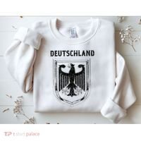 Deutschland Germany Eagle Nationalism Symbol Sweatshirt thumb 2