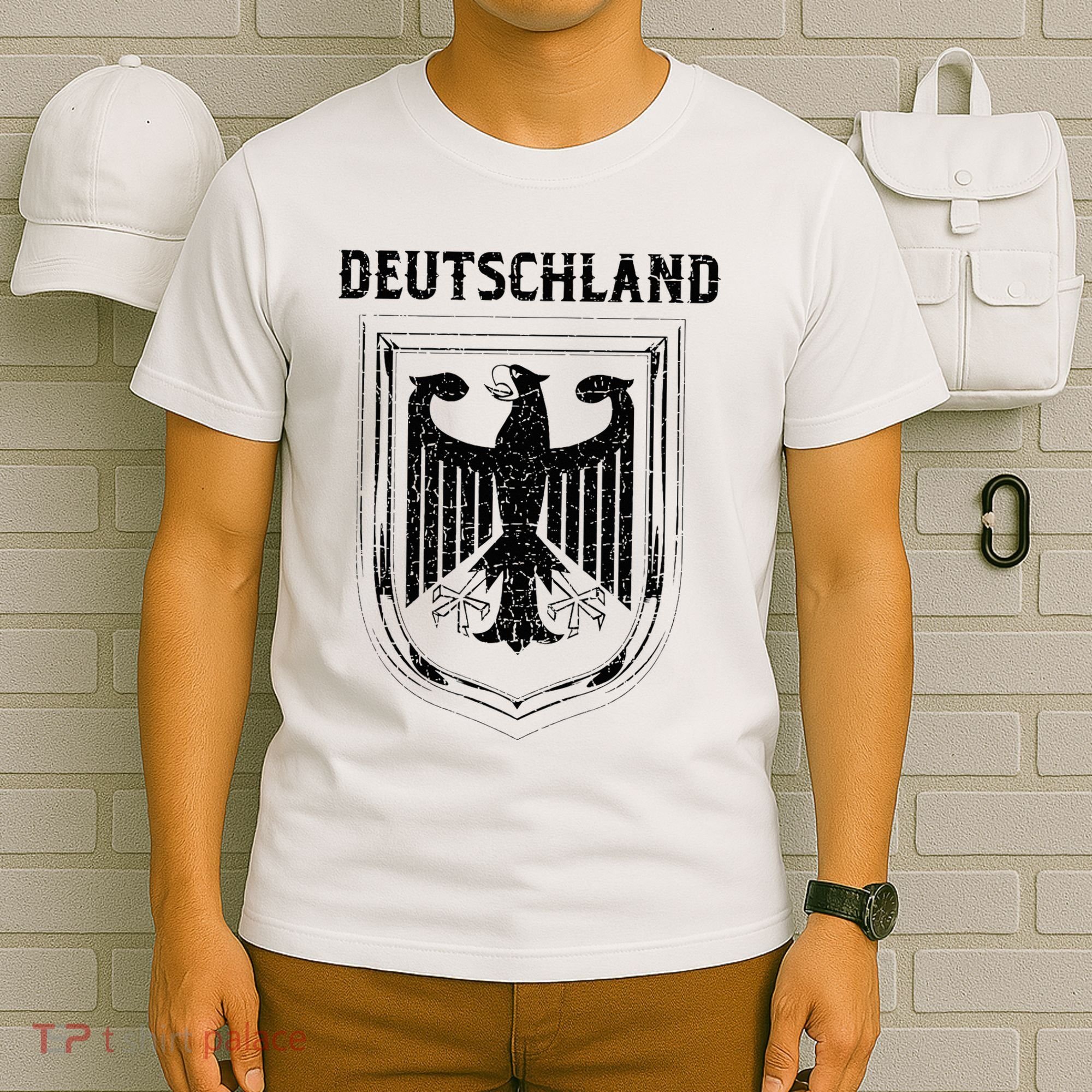 Deutschland Germany Eagle Nationalism Symbol T-Shirt