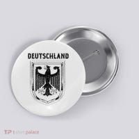 Deutschland Germany Eagle Nationalism Symbol Button thumb 0
