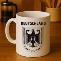 Deutschland Germany Eagle Nationalism Symbol Coffee Mug thumb 4