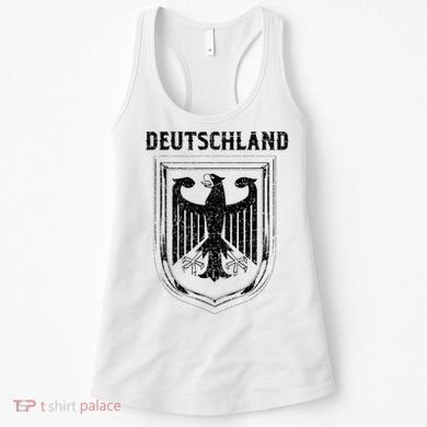 Deutschland Germany Eagle Nationalism Symbol Women's Tank Top