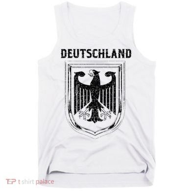 Deutschland Germany Eagle Nationalism Symbol Tank Top