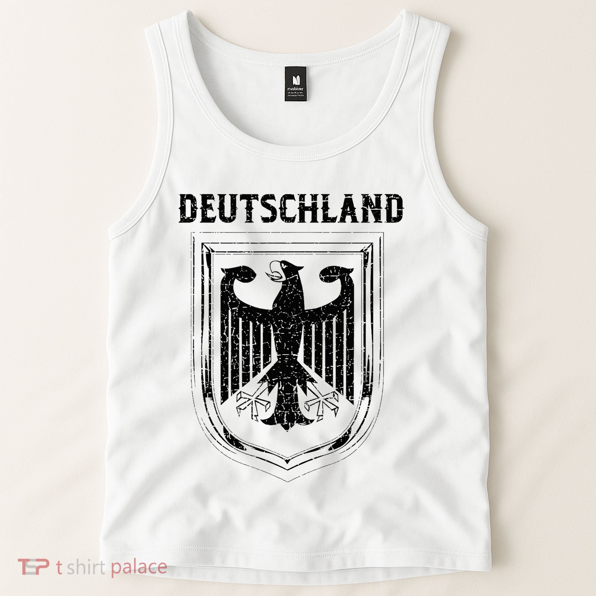 Deutschland Germany Eagle Nationalism Symbol Tank Top