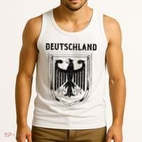 Deutschland Germany Eagle Nationalism Symbol Tank Top thumb 3