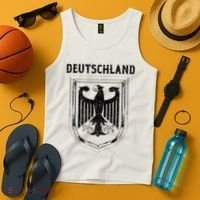 Deutschland Germany Eagle Nationalism Symbol Tank Top thumb 4