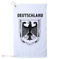Deutschland Germany Eagle Nationalism Symbol Golf Towel thumb 0