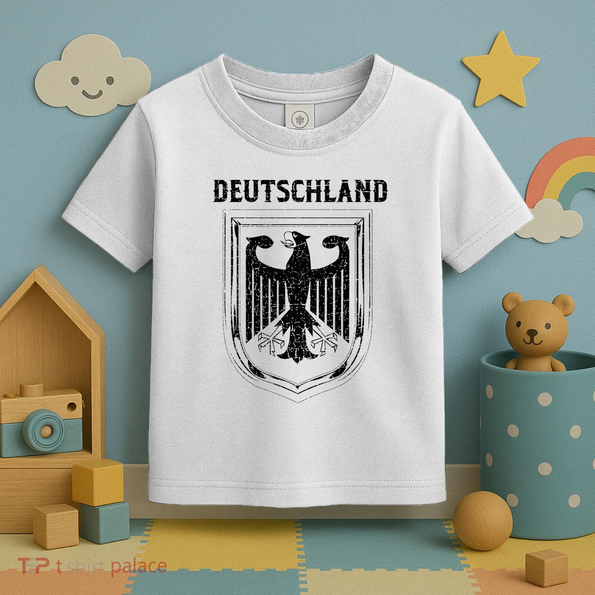 Deutschland Germany Eagle Nationalism Symbol Toddler T-Shirt