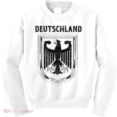 Deutschland Germany Eagle Nationalism Symbol Kids Sweatshirt