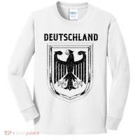 Deutschland Germany Eagle Nationalism Symbol Kids Long Sleeve Shirt thumb 0