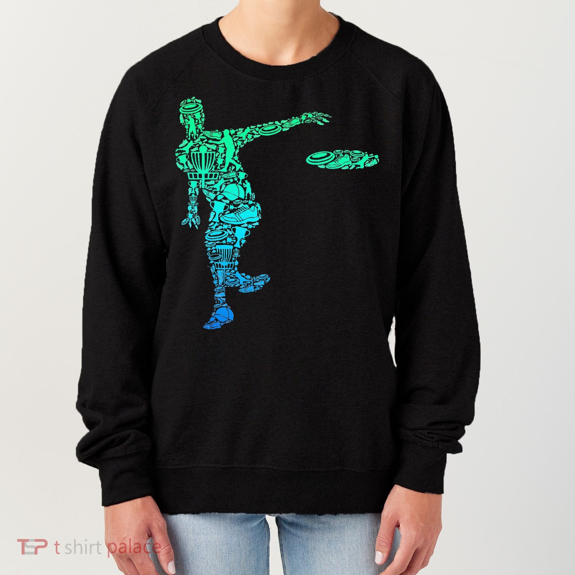 Disc Golf Frisbee Women's Sweatshirt