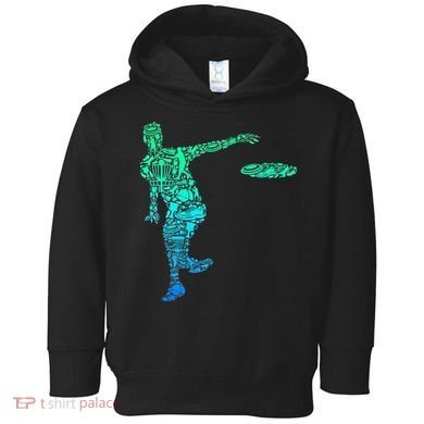 Disc Golf Frisbee Toddler Hoodie
