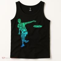 Disc Golf Frisbee Tank Top thumb 2