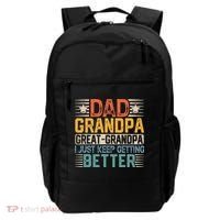 Dad Grandpa Father's Day Great Grandpa Backpack thumb 0