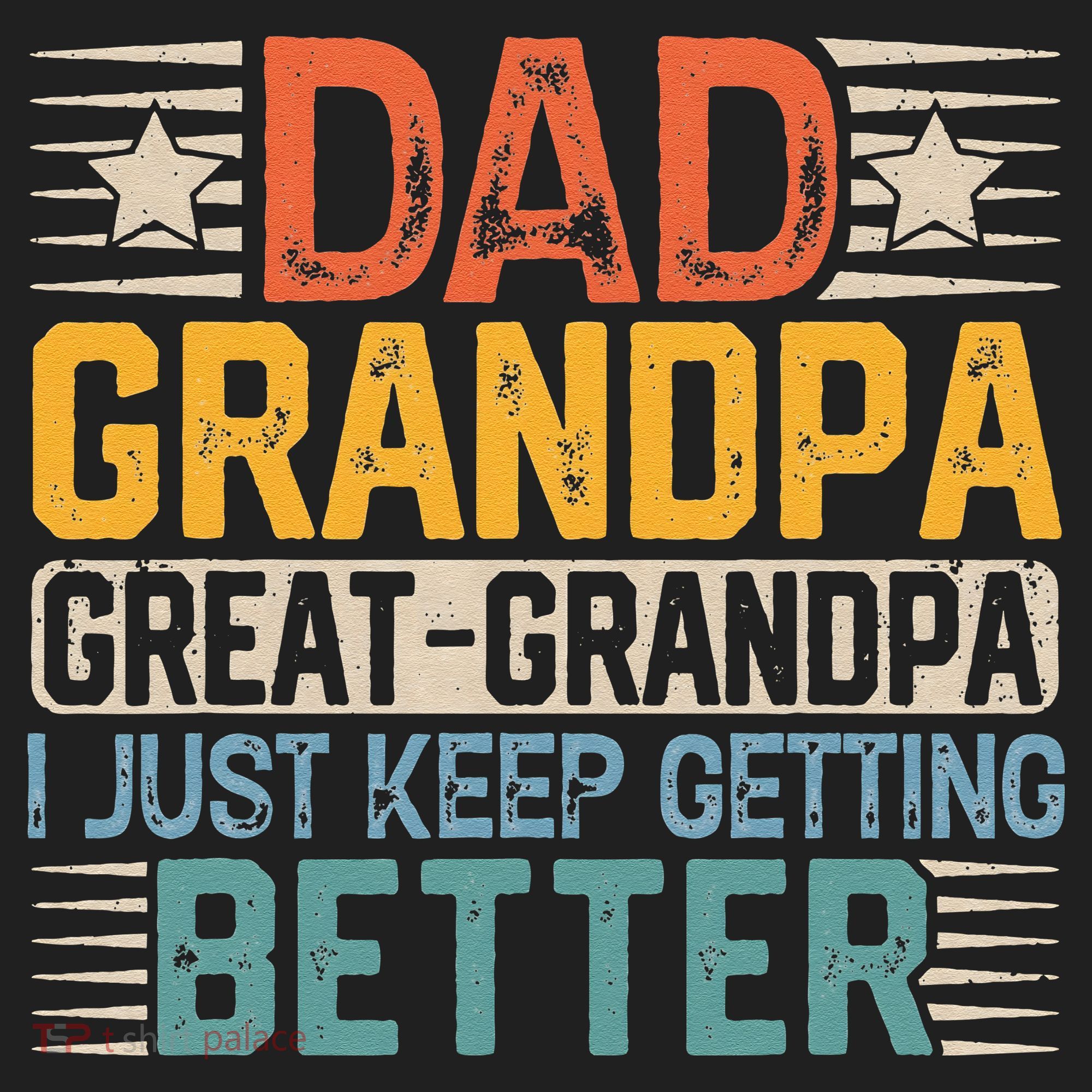 Dad Grandpa Father's Day Great Grandpa Beanie
